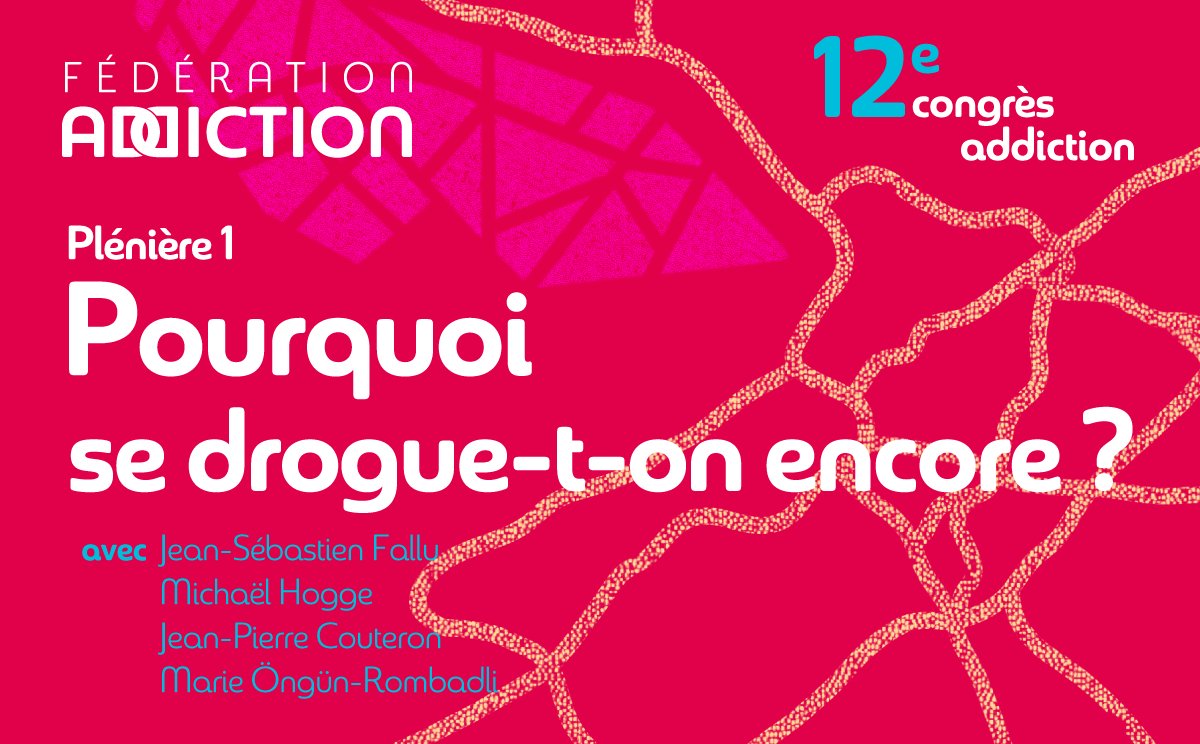 FedeAddiction's tweet photo. En remplacement, la première plénière du #CongresAddiction sera consacrée au thème « Pourquoi se drogue-t-on encore ? » 
avec @jsfallu 
Michaël Hogge @Eurotox 
et @couteronjp 
animée par notre déléguée générale Marie Öngün-Rombaldi ! https://t.co/zfAq9CqB8f