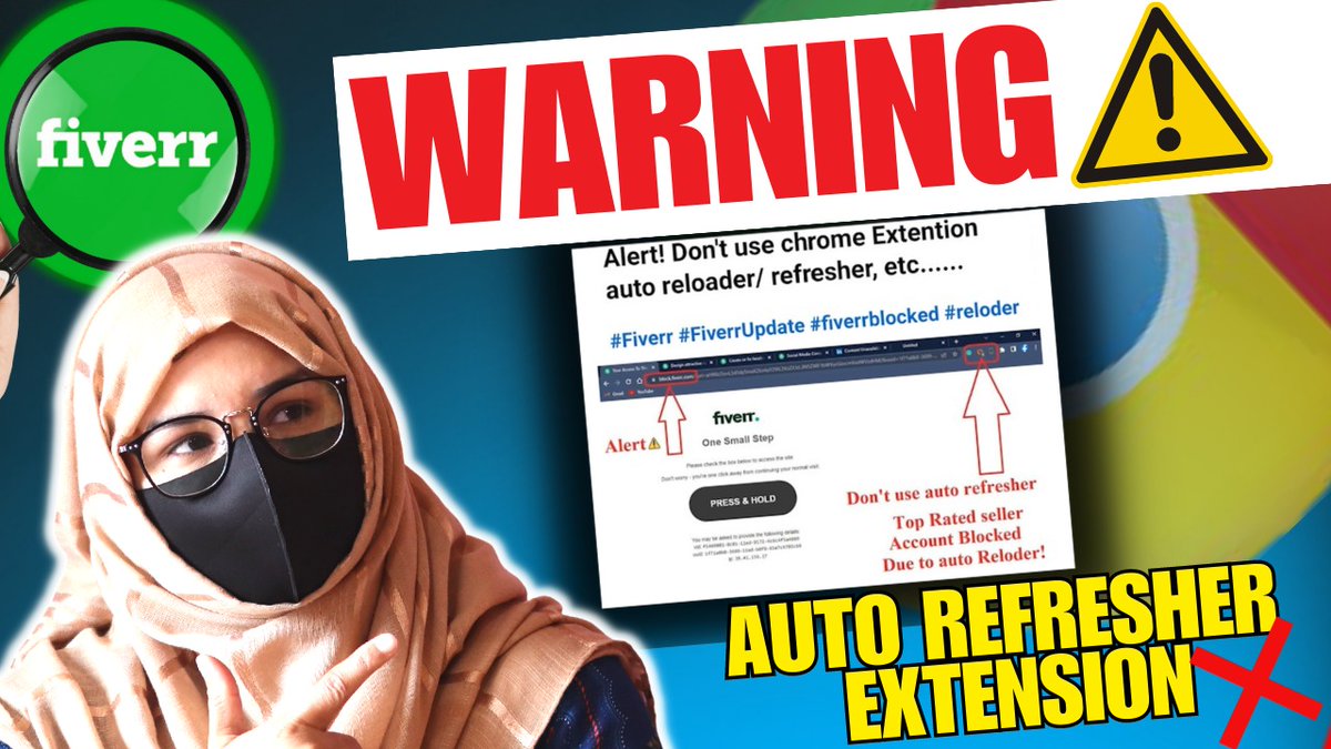 Quick Solution to Fiverr Auto Refresher Warning

Watch full video on YouTube channel

#freelancing #tips #Fiverr #autorefresher #Warning #quicksolution #FiverrTips #freelancing101 #quicktips #fiverrseller #fiverrgigs #fiverrfreelancer #provirsa #abidabasit #ummeayesha