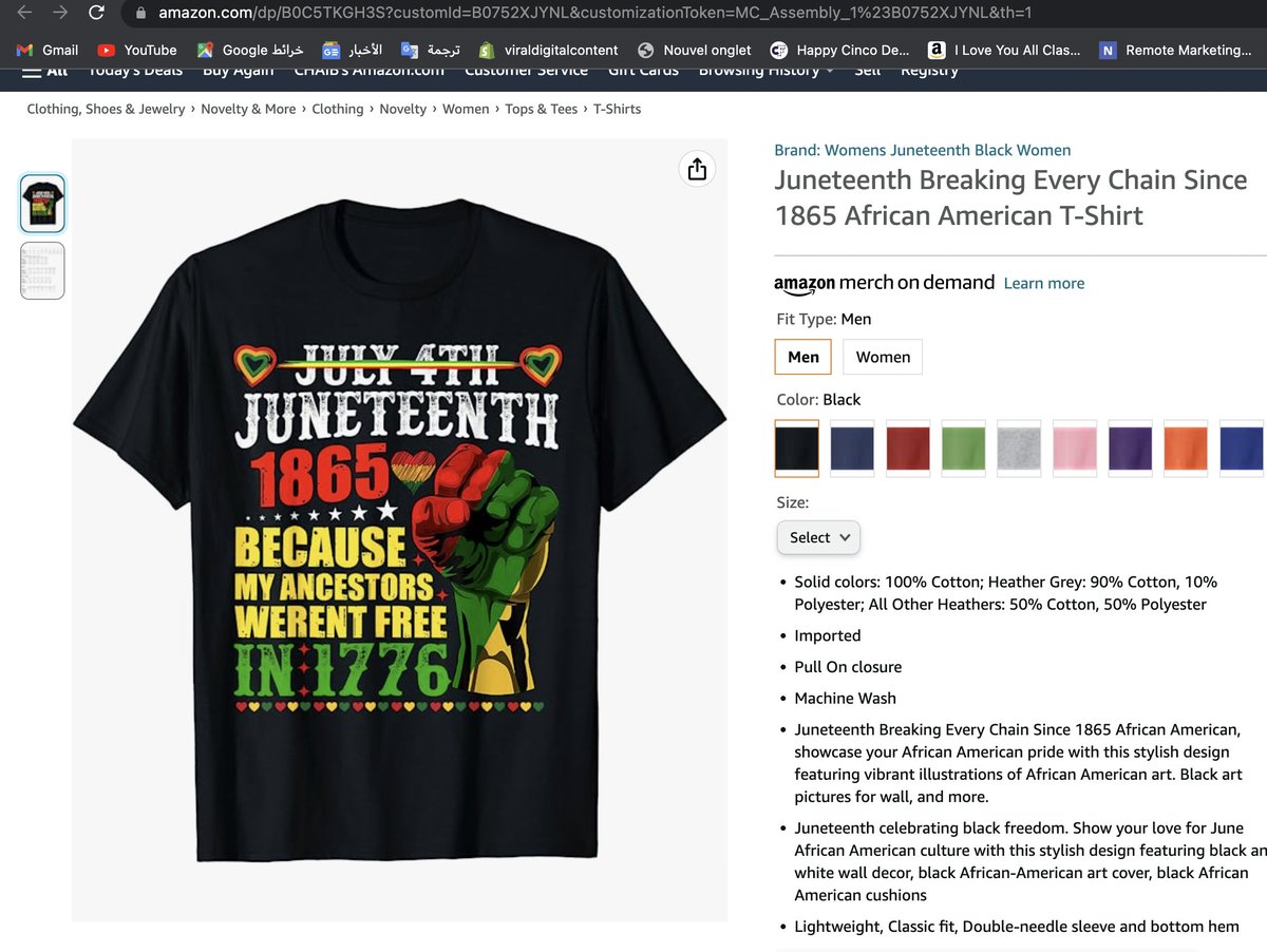 Oussamagg7's tweet photo. @ZoneTate Are you looking for this particular T-shirt! https://t.co/XBgzoXK0Tq