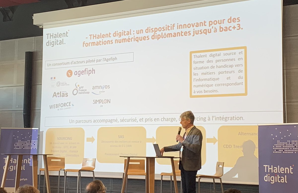 Evrard Mickaël (@mickaelevrard2) on Twitter photo Thalent digital : dispositif innovant pour favoriser l’emploi des personnes en situation de handicap dans le #numerique
Un consortium piloté par <a href="/Agefiph_/">Agefiph</a>
<a href="/prefet59/">Préfecture de la région Hauts-de-France et du Nord</a> <a href="/OpcoAtlas/">Opco Atlas</a> <a href="/apfhandicap/">APF France handicap</a> <a href="/Amnyos/">Amnyos Consultants</a> <a href="/WebForce3/">WebForce3</a> <a href="/simplonco/">ok</a> Thalent digital : dispositif innovant pour favoriser l’emploi des personnes en situation de handicap dans le #numerique
Un consortium piloté par <a href="/Agefiph_/">Agefiph</a>
<a href="/prefet59/">Préfecture de la région Hauts-de-France et du Nord</a> <a href="/OpcoAtlas/">Opco Atlas</a> <a href="/apfhandicap/">APF France handicap</a> <a href="/Amnyos/">Amnyos Consultants</a> <a href="/WebForce3/">WebForce3</a> <a href="/simplonco/">ok</a>