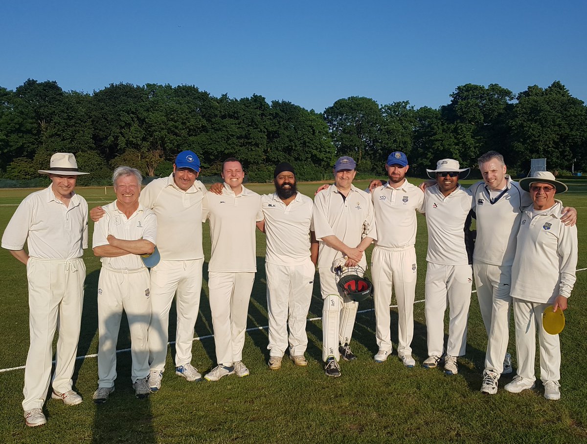dodgers_cricket's tweet photo. Famous victory for Dodgers last night against Tilberg Regents under the sunny skies of Dulwich. Read all about it here:

https://t.co/6sdryrPx6k https://t.co/oy3fodpKwH