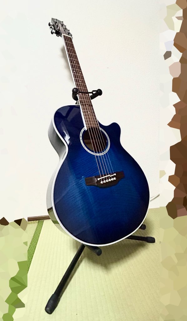 RG_aru's tweet photo. 初めてのギター買いましたｯｯ🎸💎 https://t.co/0STqGgI5Zm