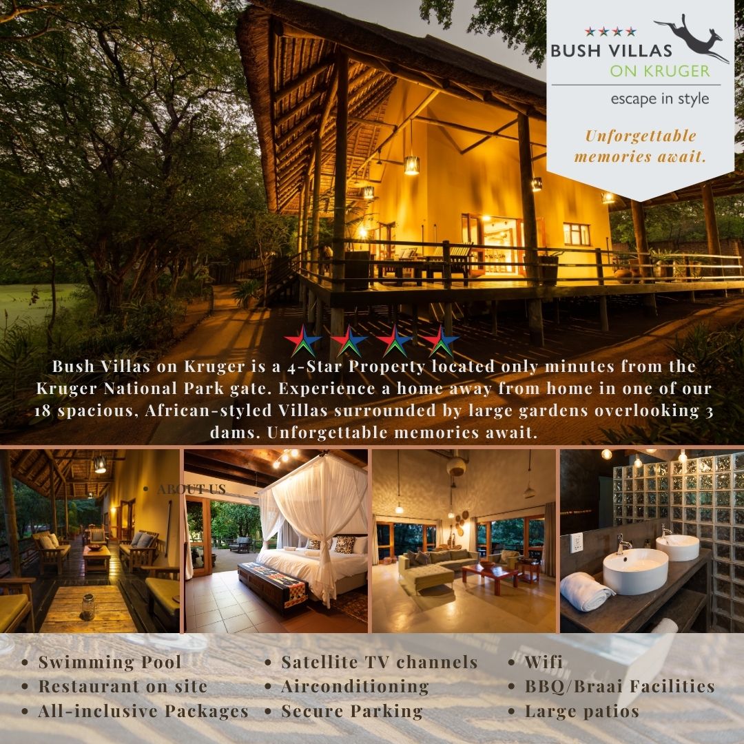 Experience what Limpopo has to offer by exploring the area from your own private Villa! #travel #hospitality #luxurytravel #luxuryaccommodation #vacationtime #vacation #krugernationalpark  #bushvillasonkruger #holidaydestination #travelsouthafrica