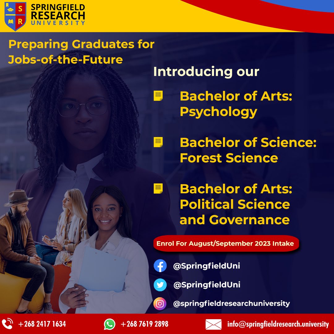 Springfield Research University tweet media