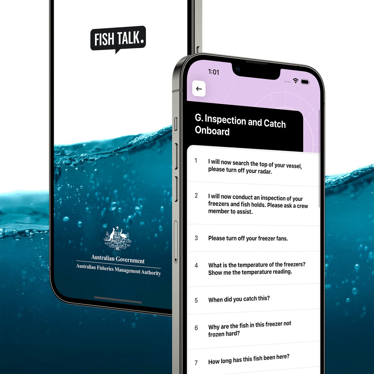 mikbyrne's tweet photo. We just released an app called "Fish Talk", a simple translation app with phrases &amp; voice recordings for fisheries inspectors when boarding fishing vessels. Funded by the Australian Government and provided for free to all the nations in the Nauru Agreement.

#wemakeapps https://t.co/e5dcu2iED5