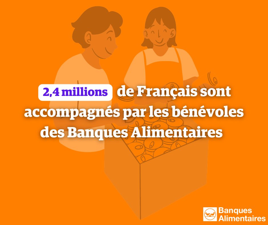 🌍 C'est la #JournéeMondialeContreLaFaim !   

L'occasion de rappeler nos missions pour venir en aide aux 2,4 millions de personnes en situation de #précarité alimentaire. 

✅Vous avez envie d'avoir un #impactpositif ?  Rejoignez nos 7 000 🦺 

banquealimentaire.org