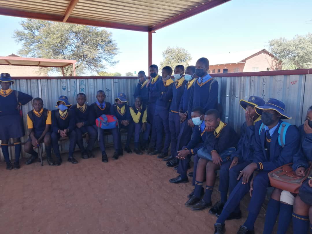 ElevateTrust's tweet photo. IHC club launched in Emganwini high school in Bulawayo. We continue the journey to inspire and transform young students. #sciencepays @unescoROSA @mhtestd @unwomenzw @UNICEFZIMBABWE https://t.co/Xf7qKvIBrT