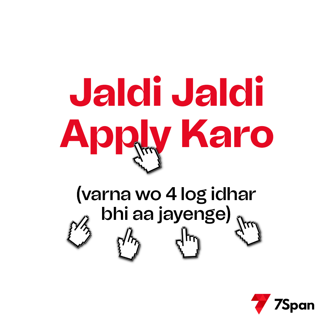 Yaha Apply Kar Dala Toh Life Jingalala!😜💃

#careergrowth #hiring #iosdeveloper #flutterdeveloper #itjobs #jobs