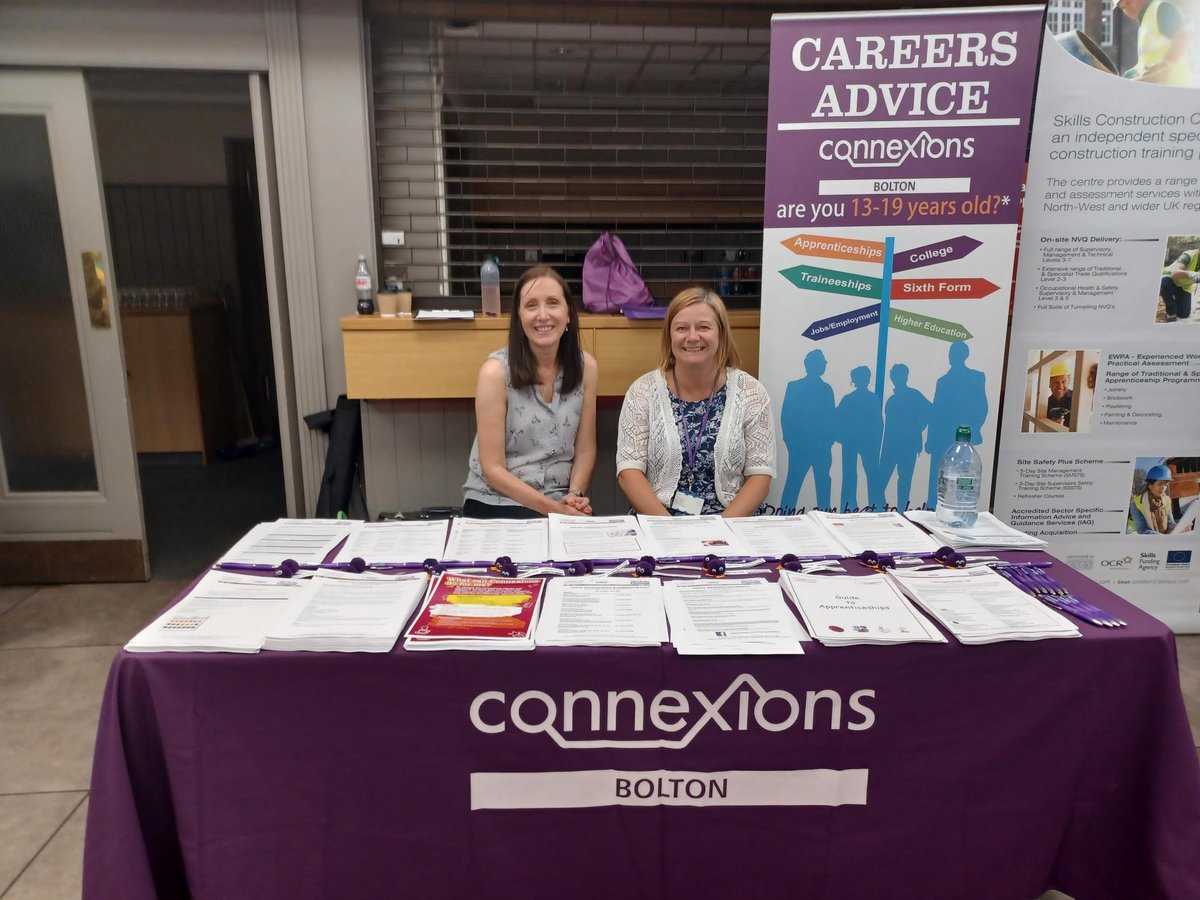 It was a busy day yesterday at the Jobs Fair Bolton. Our Connexions Bolton Careers Advisers gave advice and guidance to many young people on their career path. If you missed it you can pop along to Connexions Monday to Friday 1pm - 4pm, no appointment necessary and see an adviser