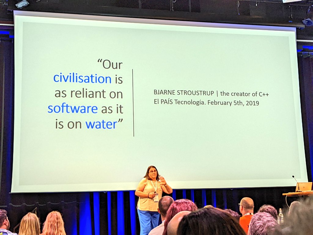 sathpal's tweet photo. Today's #keynote from Coral showcasing some numbers that should give us all pause for thought!
#greenit #sustainability
#XPConf @XPConf @AgileAlliance https://t.co/Q8EcuFy1aW