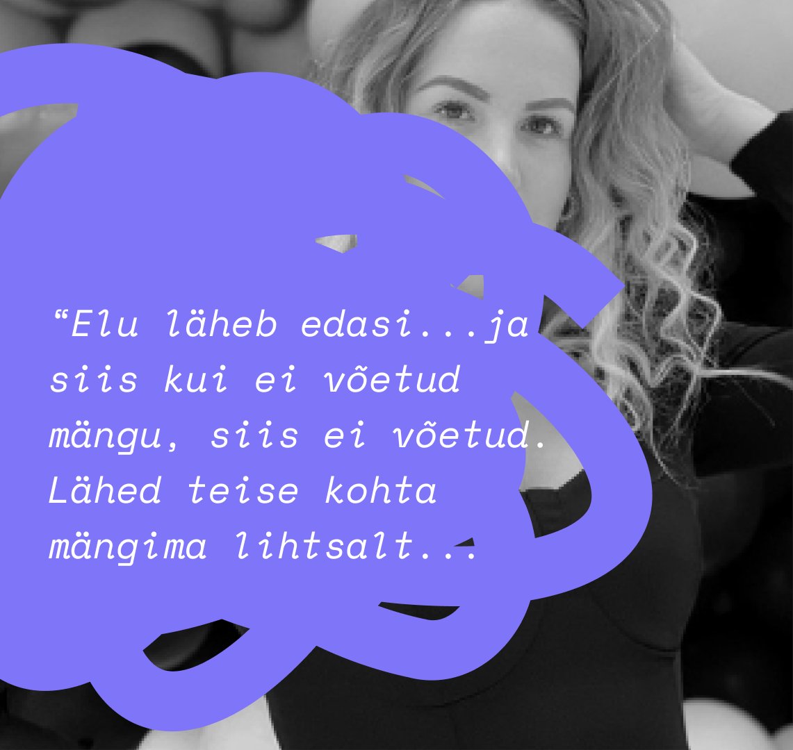 Can you relate to Tiiu's story? Tiiu Kaarlõp  tells us about her journey in her music career and her #rejectionstory 📷 Watch Tiiu's interview clicking on the link fb.watch/l9rtEkQzVC/
REJECTION STORIES is a project supported by #ErasmusPlus #eesti #estonia  #noorteheaks