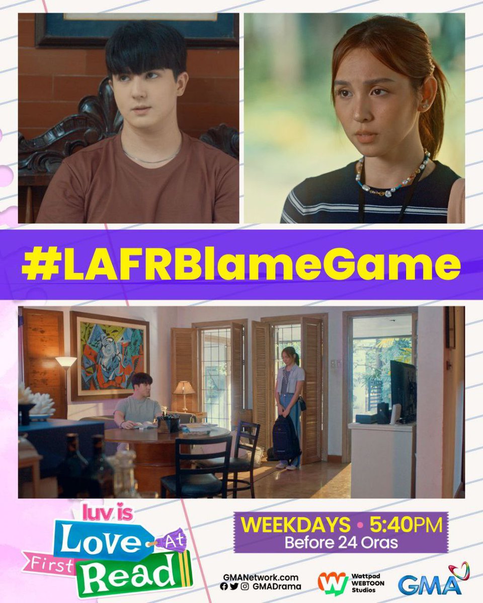 iammavylegaspi's tweet photo. #LAFRBlameGame

‘Love At First Read’
weekdays, 5:40pm! https://t.co/XHtguNmjLi