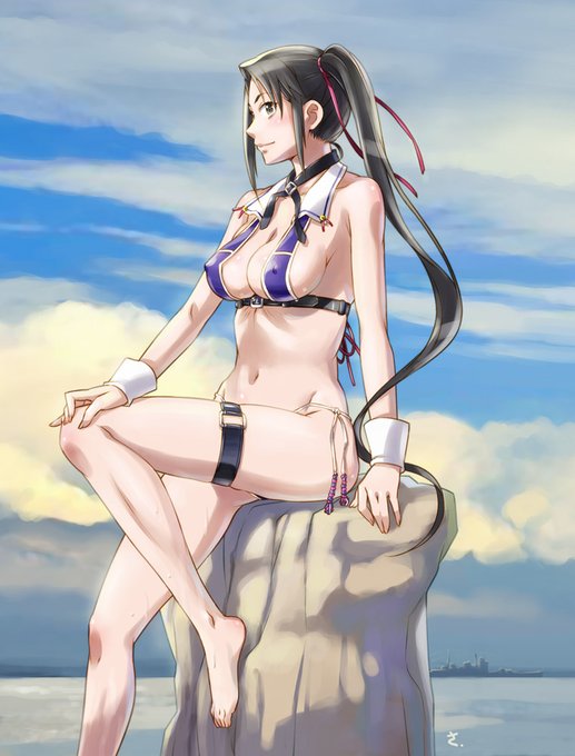 #艦これ #那智 #進水日
再掲だ。どうだ?一杯。 