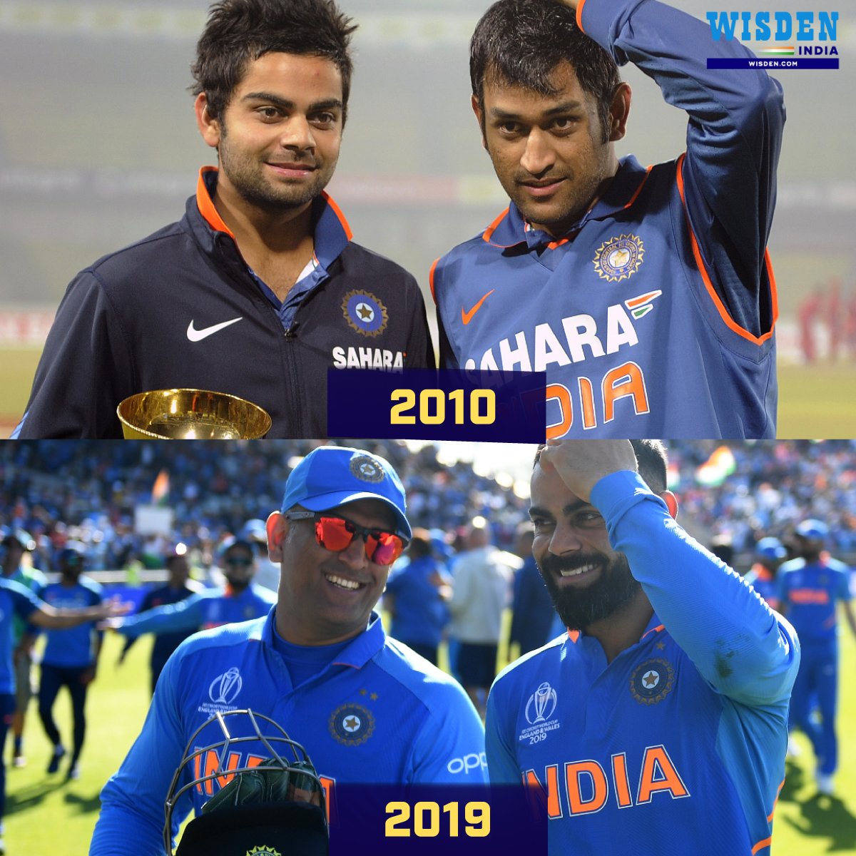 Virat Kohli 🤝 MS Dhoni- A bond like no other! 🤗😍

#ViratKohli #MSDhoni #India #INDvsAUS #Cricket