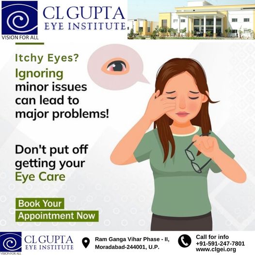 We're here to help you see clearly and feel your best, every day.'
Call: 05912477801
Visit: clgei.org
#Clguptaeyeinstitute #itchyeyes
#eyedrops
#eyetreatment
#eyecare
#allergies
#relief
#itching
#itchyeyesrelief
#eyehealth
#healthyeyes
#itchyeyessolution