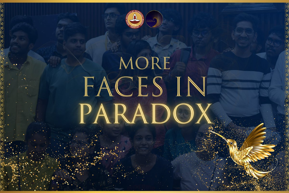 iitm_bs's tweet image. Some more faces in Paradox!! 

Clearly, we are still reminiscing about Paradox&apos;23. ✨

#IITMadras #BSDegree #Students #CollegeEvent #Celebration #StudentFest #Paradox23