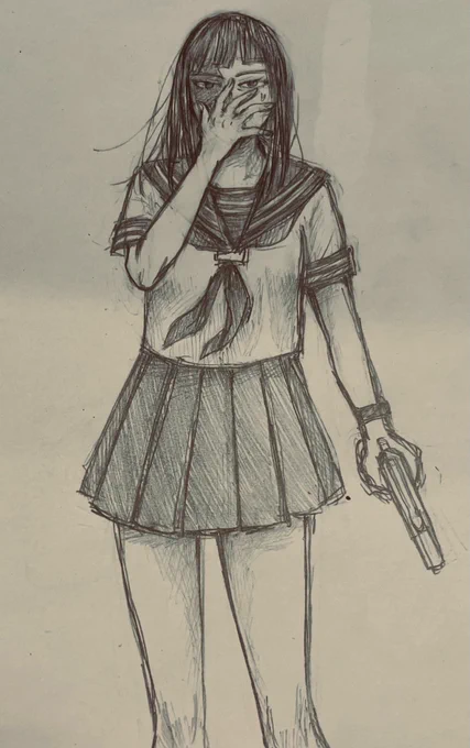紙に落書きするの楽しすぎるね