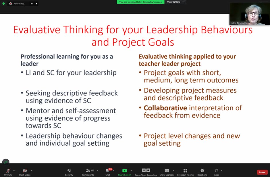 NSWSLI's tweet image. What a great day of learning it was at our Future School Leader Conference. A highlight was the session presented by Prof Helen Timperley about Evaluative Thinking. Many thanks to all our fantastic participants who attended and our very gracious presenters. @dizdarm @JJarvis1