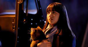 もう1丁ということで三木孝浩監督対決
吉高さんは、きみの瞳～で犬、清原さんは夏への扉で猫を抱いてる図