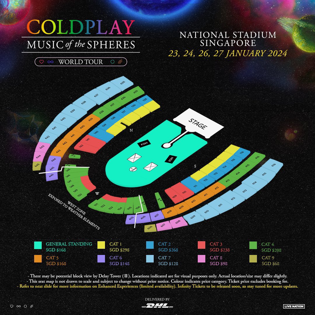 LiveTicketingSG's tweet photo. HTB / LIVE TICKETING

Coldplay Music of the Spheres in SG
Commission fee: $60/ticket 
Live Nation presale on 19 June ✅

Please read FAQs if interested, reviews in bio &amp; pinned tweet. 

#Coldplay #ColdplayinSG #Coldplaytickets #coldplayinsingapore https://t.co/OTziUhwUCJ