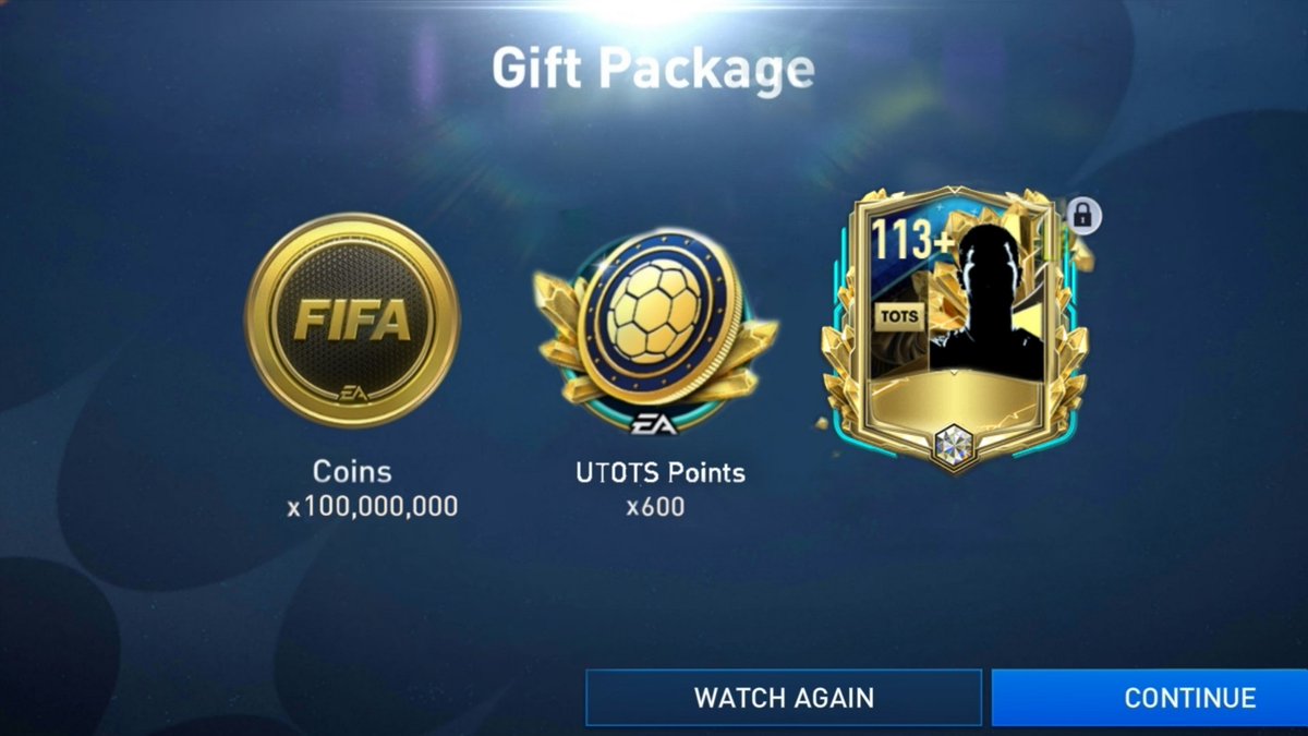 I want EA To Compensation Us Coins, UTOTS Points & Untradeable UTOTS

Tag @EAFIFAMOBILE Users Who Missed Last Night Fun Should Get The Gift

❤️🔄