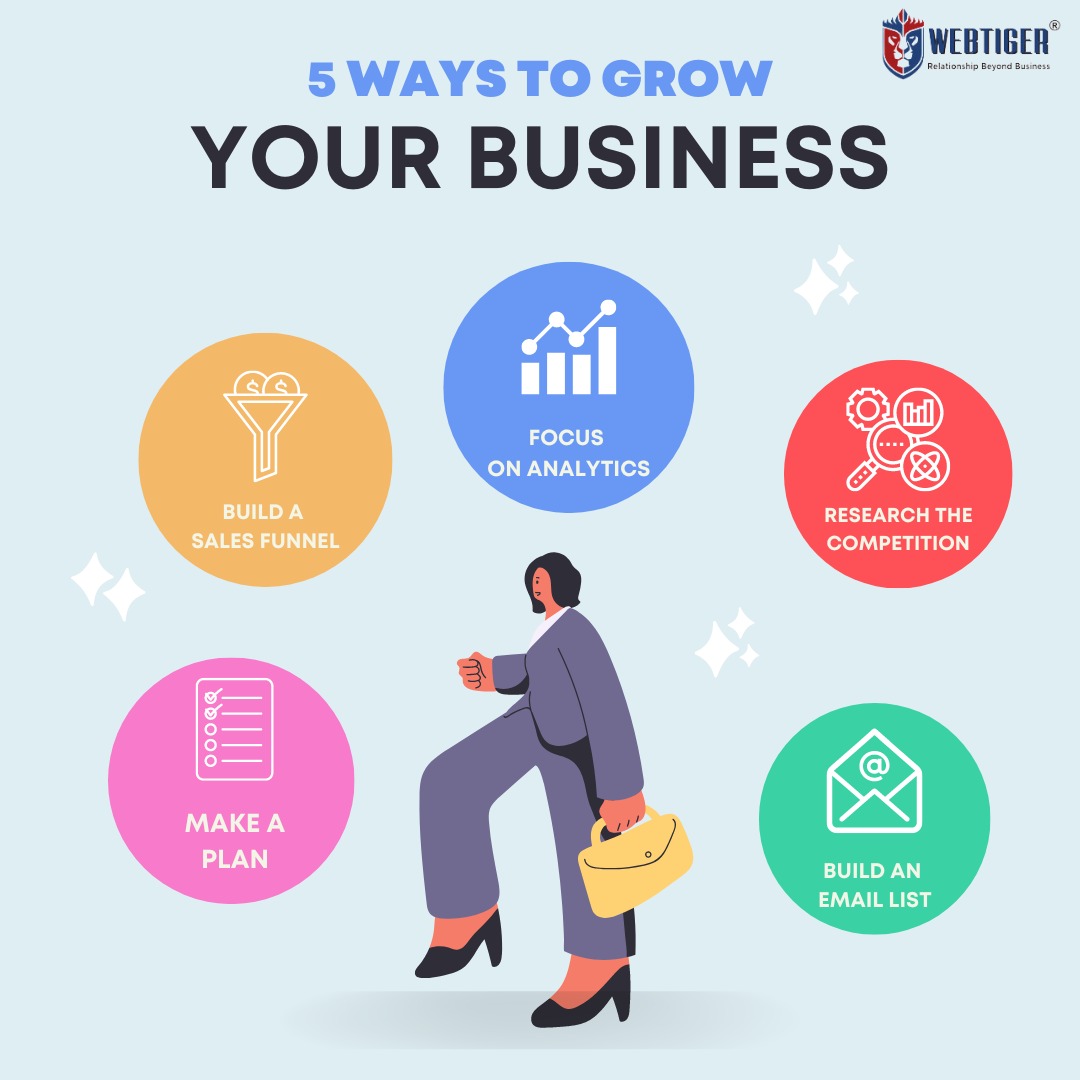 5 Way to Grow your business

#ecommercewebsitedesign #webdesigningservices #websitedevelopmentcompany #webdevelopmentservices #webdesignservices #website #ecommerce #responsivewebsite #businesswebsite #WebTiger