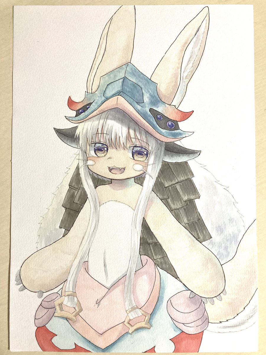 メイドインアビスのナナチを描きました
コピックで塗りました。

#メイドインアビス #イラスト