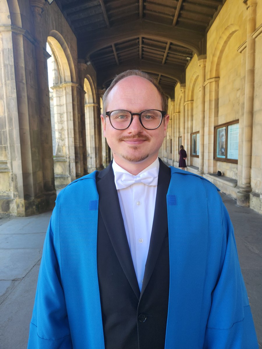 CameronH215's tweet photo. I graduate with my PhD today! #SaintsGraduation https://t.co/gfrrD4GRw2