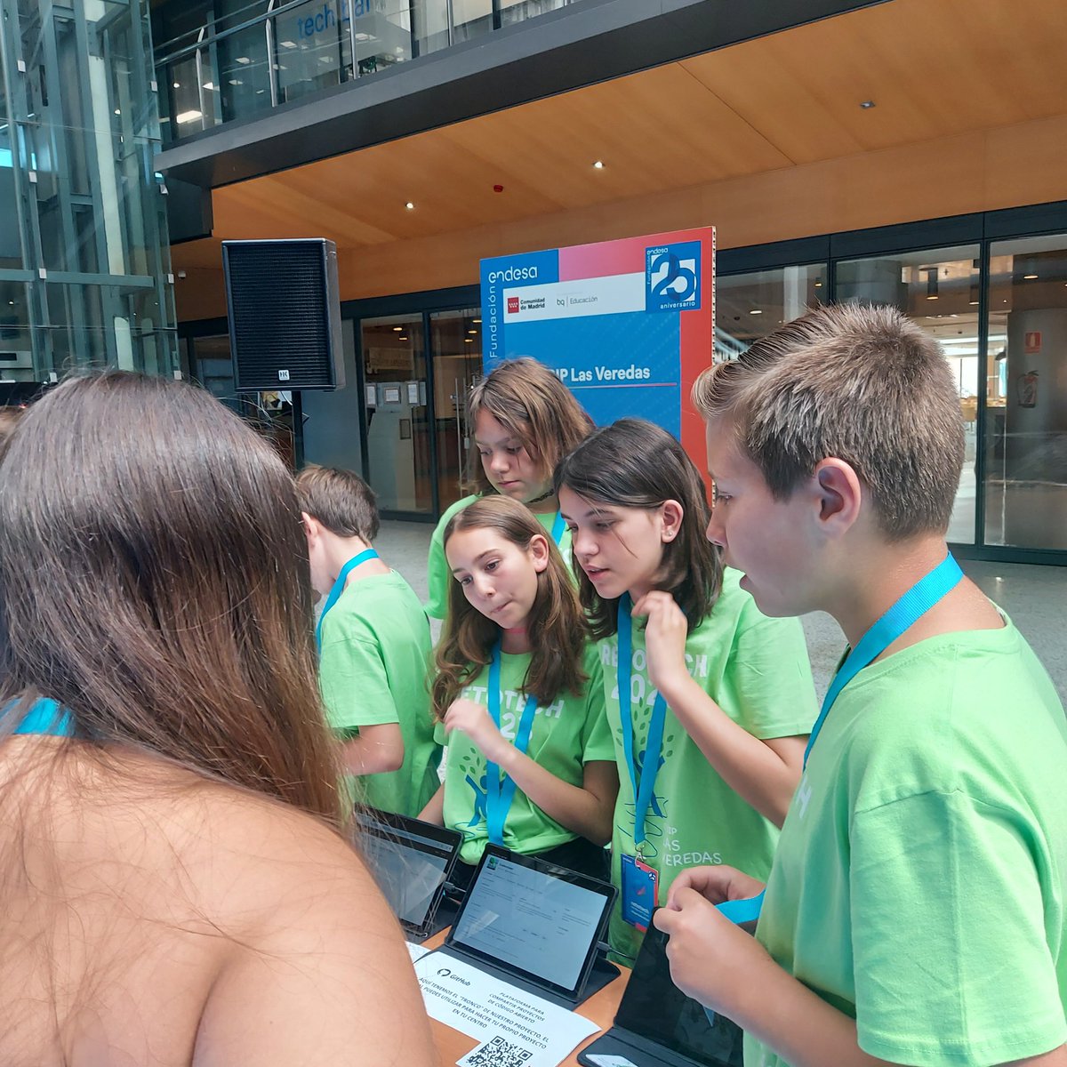 En acción!!!! Buen trabajo chicos/as
#espirituretotech