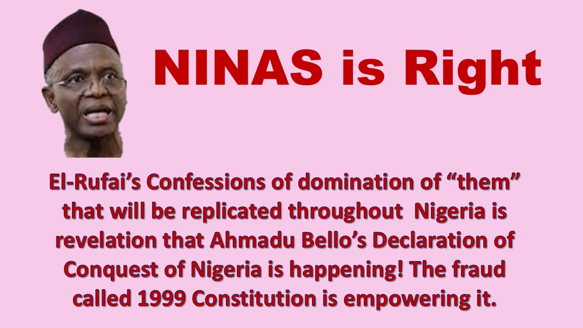 #Nigeria…
#NINASisRight #ConstitutionIsTheProblem #TransitionNow #EndSARS