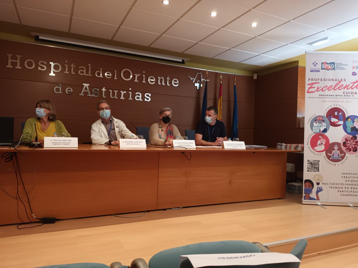 🎉Acto de designación del #ÁreaVI (<a href="/BpsoVi/">BPSOAstVI</a> ) como CCEC/BPSO
🏅 #ProfesionalesExcelentes #cuidadosexcelentes
👉 <a href="/BPSOspain/">BPSO</a> <a href="/Investenisciii/">Investén-isciii</a> <a href="/RNAO/">RNAO</a>
<a href="/CECBE_JBI/">CECBE</a> <a href="/astursalud/">Consejería de Salud</a>