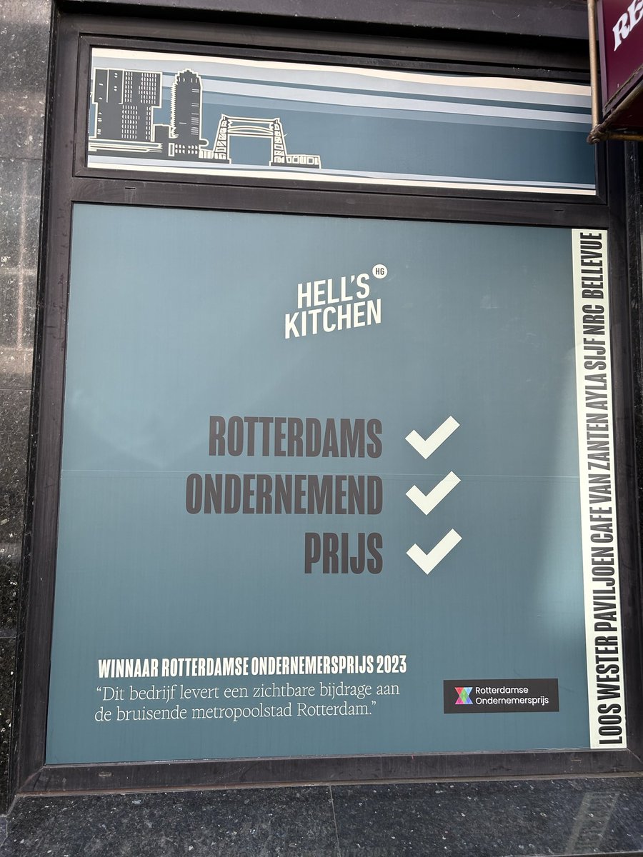 Mocht je het niet meegekregen hebben, een kleine reminder bij ons kantoor in het centrum 😇