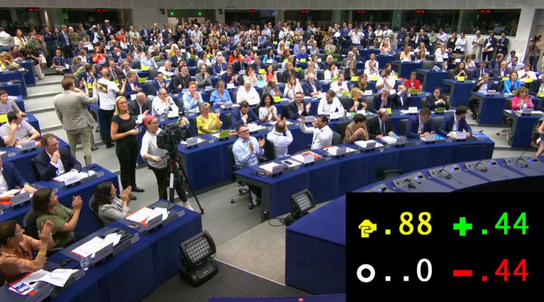 #GoodNews: The #NatureRestorationLaw is still alive! The amendment that wanted to kill the law didn't pass in
@EP_Environment
this morning in a very tight vote 44/44. There is still hope for the future of our society and 🌍! #RestoreNature #RestoreOcean