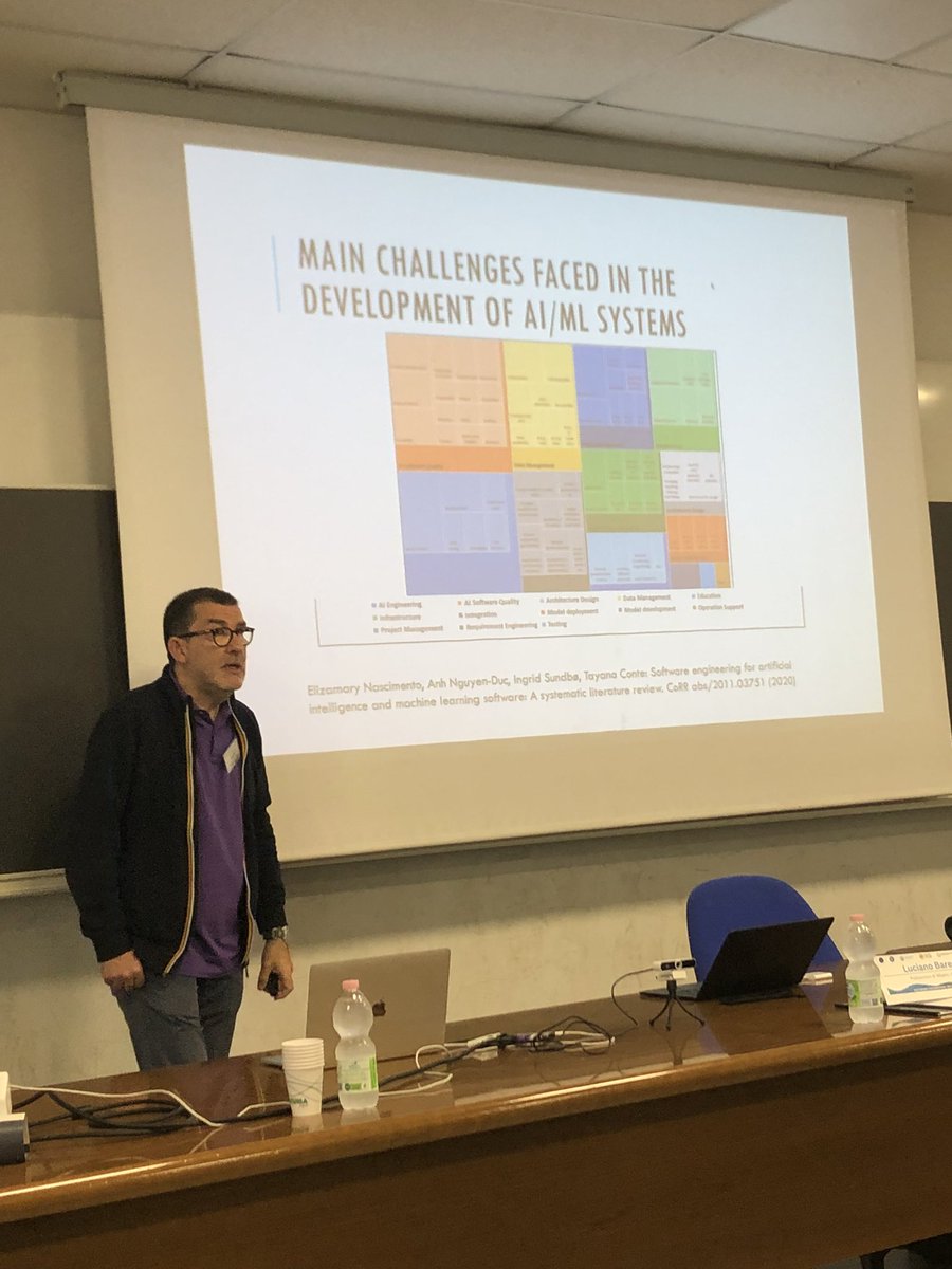 aserebrenik's tweet photo. AI/ML folks - Nascimento et al have outlined the research challenges for years to come. @lucbaresi at #seweek @sattose2023 https://t.co/mH1dZIUTYh