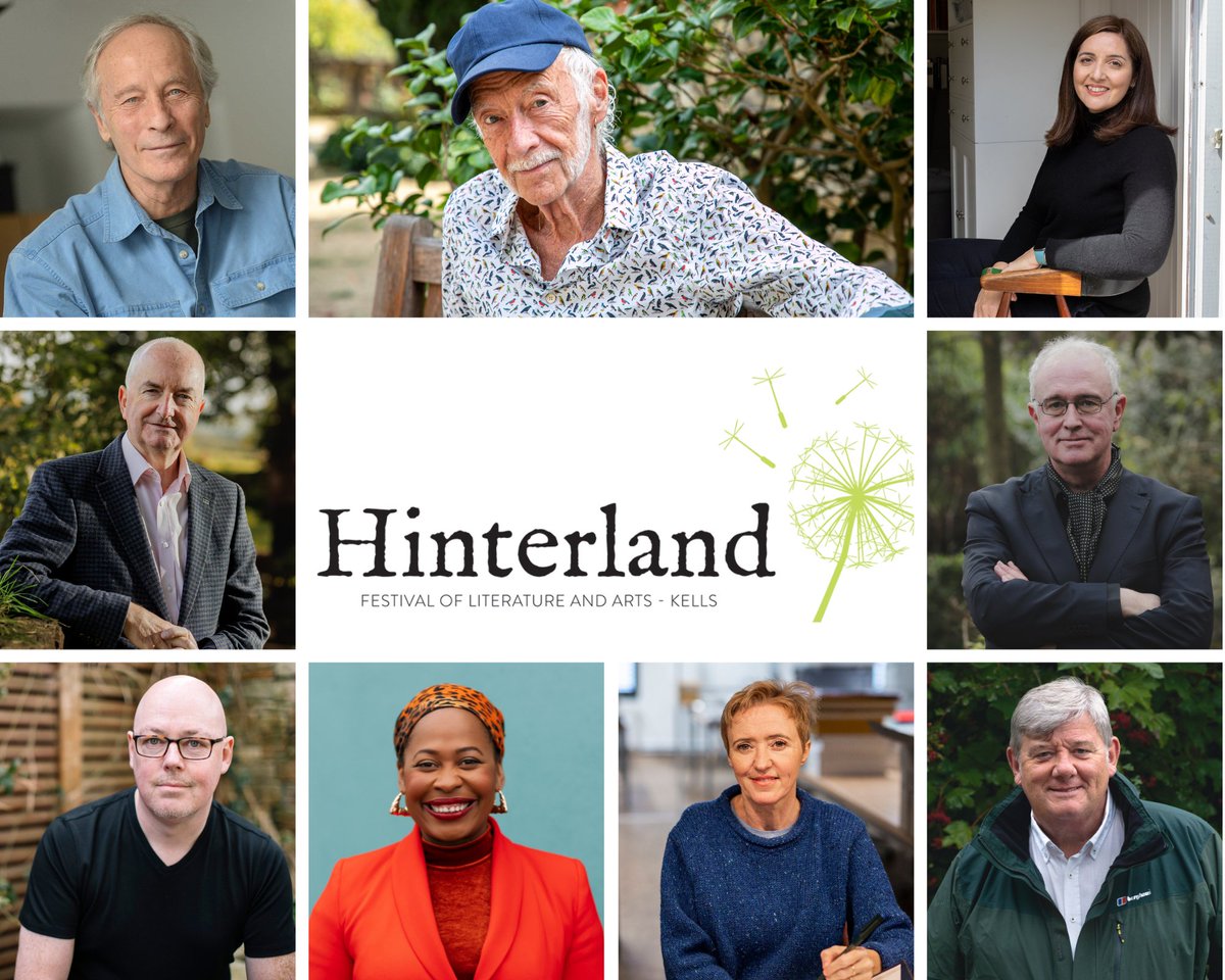 1 WEEK TO GO! We are just days away from the start of #HinterlandKells! Over 50 events to choose from including Hindsight @ Hinterland, children's workshops, LitCrawl and live music 🎶 Get your tickets now! 👉loom.ly/J2219cA #HinterlandKells #makeitmeath