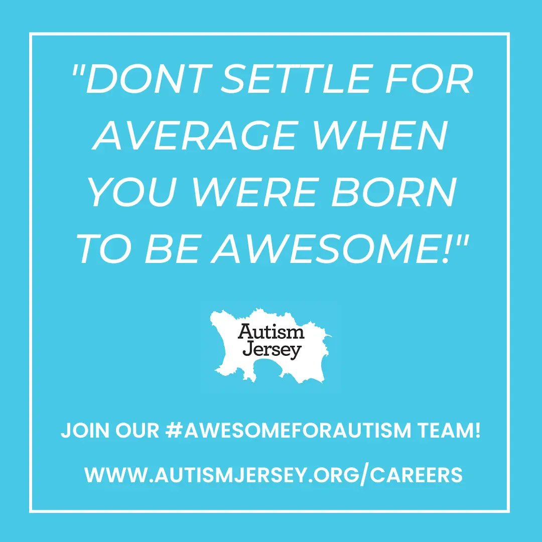 AutismJersey's tweet image. #jobsinjersey #recruitment #supportwork #makeadifference #awesomeforautism