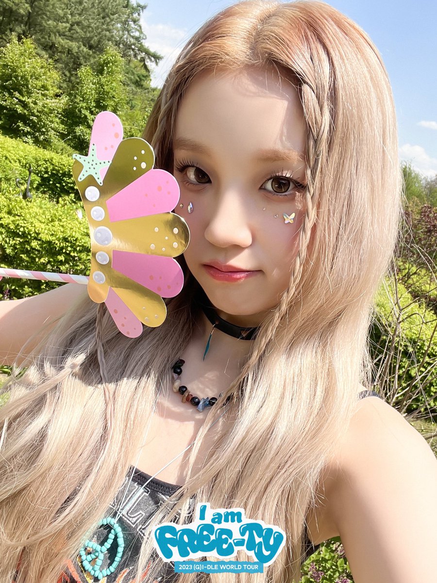 official_i_dle's tweet photo. [📸] 2023 (G)I-DLE WORLD TOUR [I am FREE-TY] IN SEOUL D-2

네버랜드를 만날 생각에 심장이 두근두근 💓
꼭! 행복한 시간으로 만들어 줄게요 😉

#여자아이들 #GIDLE
#우기 #YUQI 
#Iam_FREETY
#2023_GIDLE_WORLDTOUR https://t.co/8dfhVKt3l4