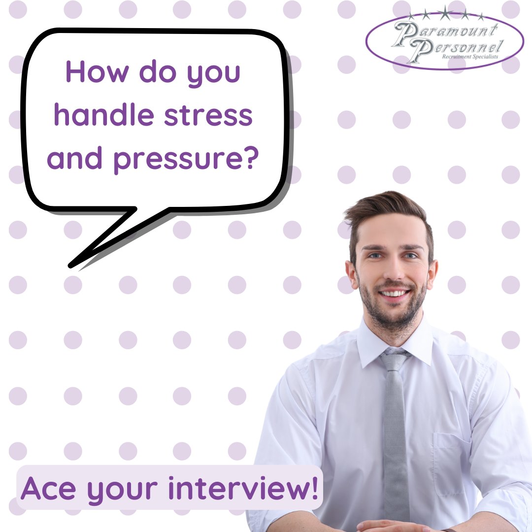 Want to know how to approach the commonly asked question 'how do you handle stress and pressure?' Read our latest blog today! tinyurl.com/4svu2tb4

#interviewtips #jobinterview #interviewquestions #handlingstress #handlingpressure #careeradvice #interviewadvice