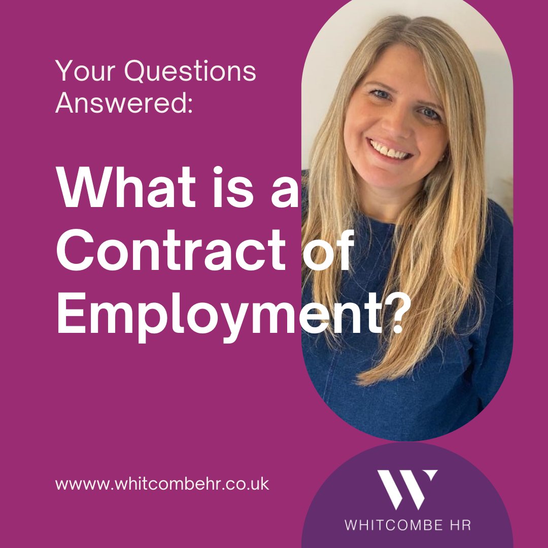 WhitcombeHR's tweet image. ✔️A Contract of Employment is a binding contract between you and the employee which starts as soon as an offer of employment is accepted.

✔️You must also provide a ‘written statement of employment particulars’ which outlines the main terms of employment on day one.
 #hr