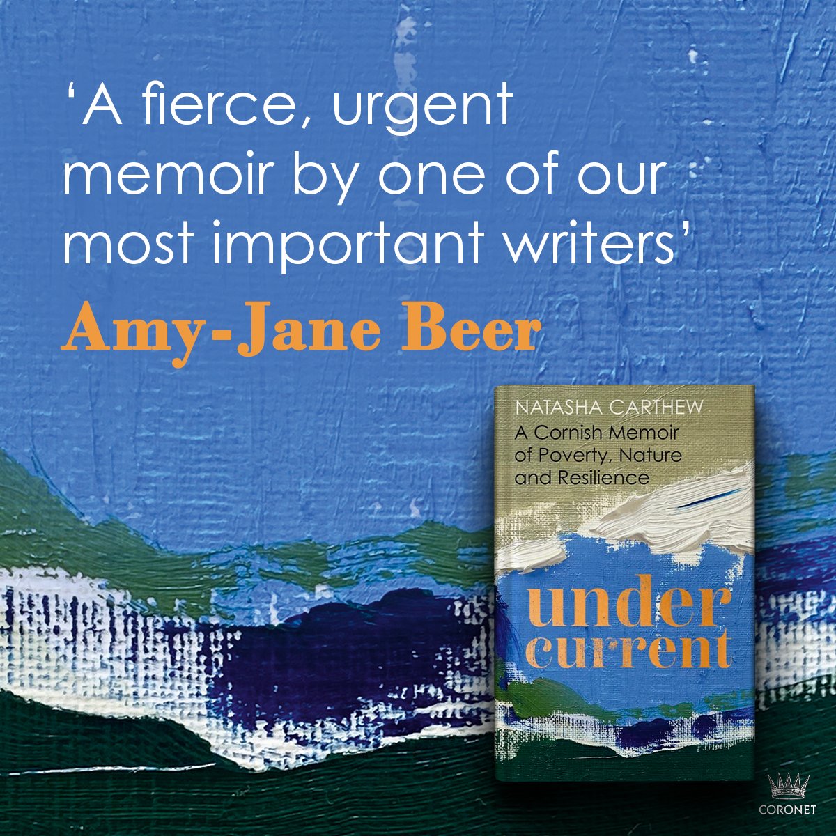 Don't take @katemosse @raynor_winn @tanyashadrick & @AmyJaneBeer's word for it! Come & see what the fuss is all about when I chat to @simon_moreton tonight @FestofNature about my new memoir - TIX: eventbrite.co.uk/e/undercurrent… #UndercurrentBook Out Now with @CoronetBooks @HodderBooks