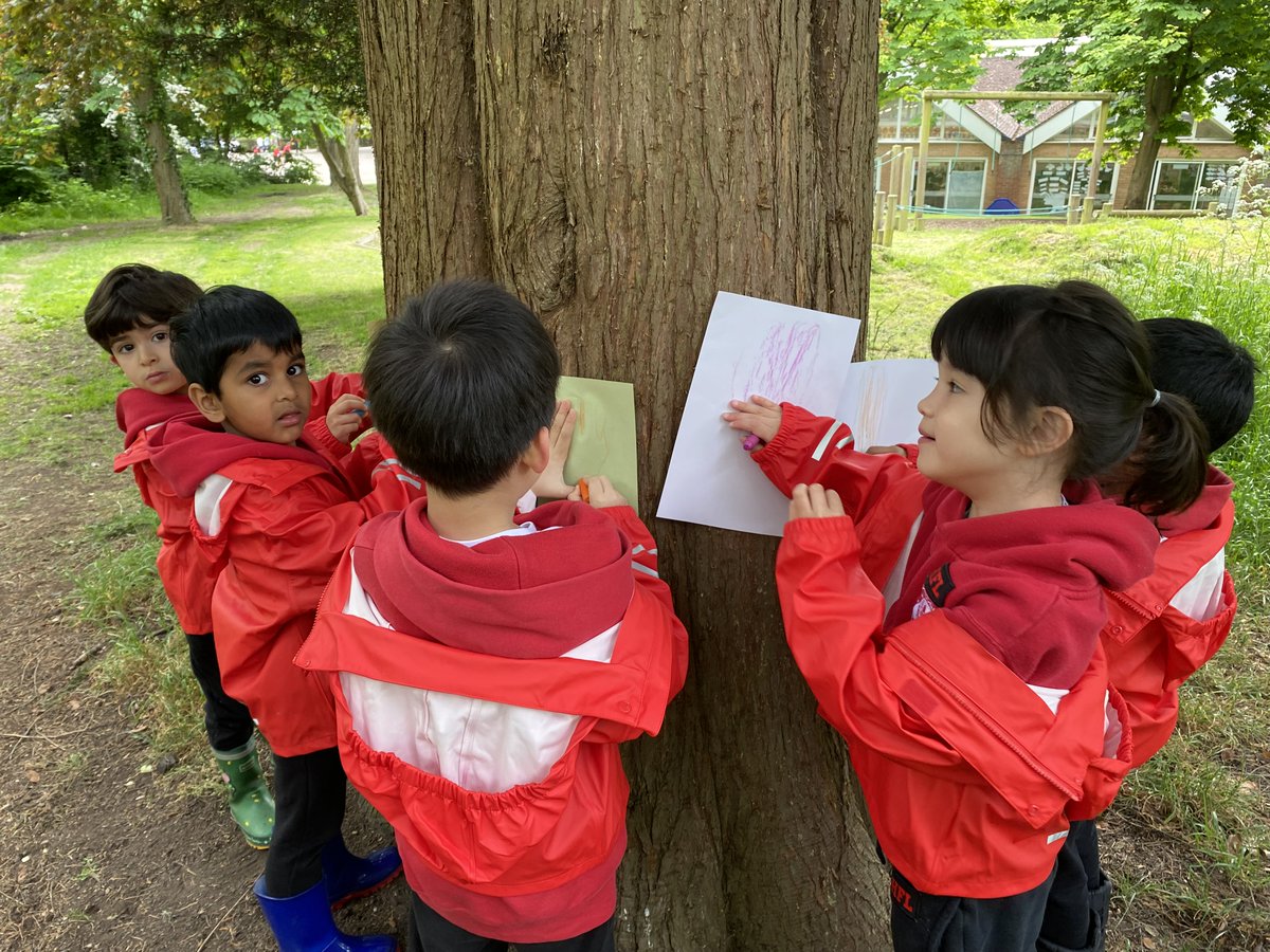 OrleyFarmSchool's tweet photo. ๐ถMeadow School is really cool. We don't leave any trace. Because Meadow School is a special place ๐ถ๐ณ๐๐ #creativecurriculum #leopardclass #scavangerhunt #barkrubbing #hotchocolate #forestschool https://t.co/i6slnKejCG