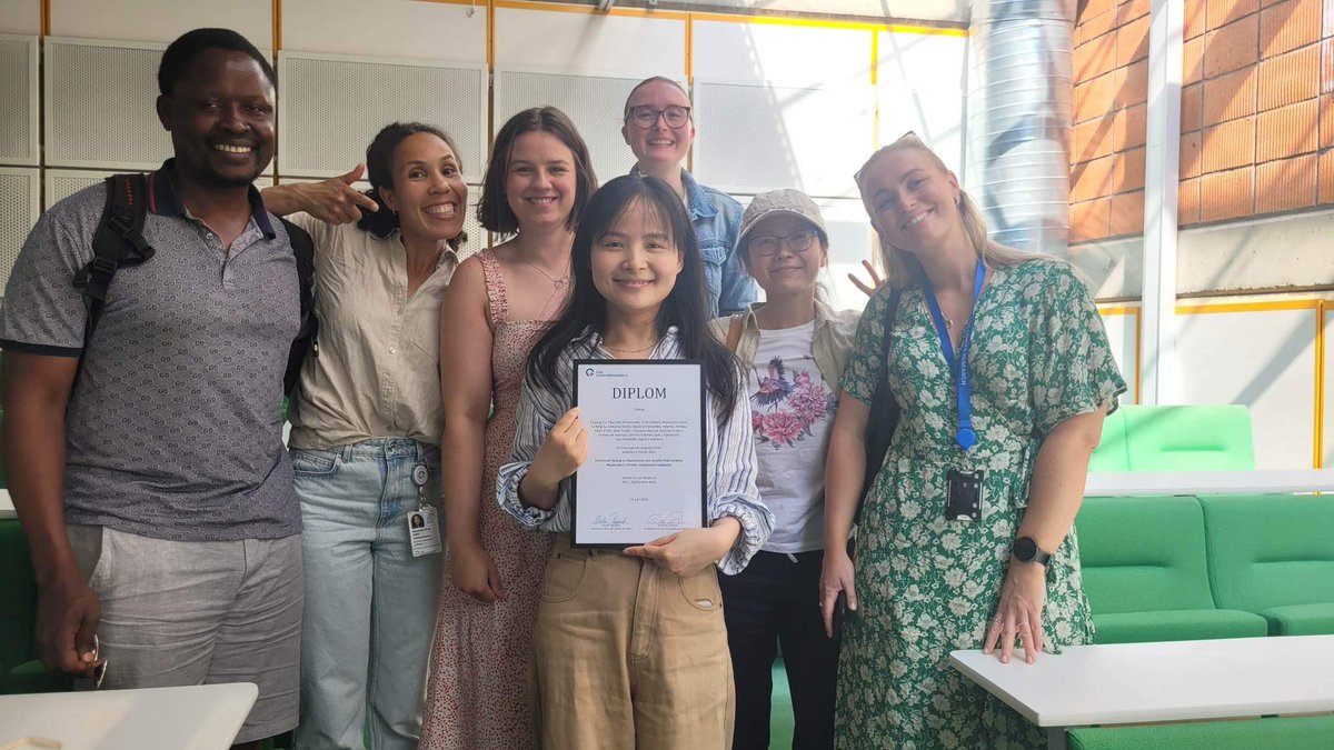 Congratulations <a href="/yin_yanping/">Yanping Yin</a> and @SigridSkanland for receiving the <a href="/Oslounivsykehus/">Oslounivsykehus</a> mention for the best original research article about functional testing to stratify PI3K inhibitor responses on #CLL patients. Very well deserved!

pubmed.ncbi.nlm.nih.gov/35998013/