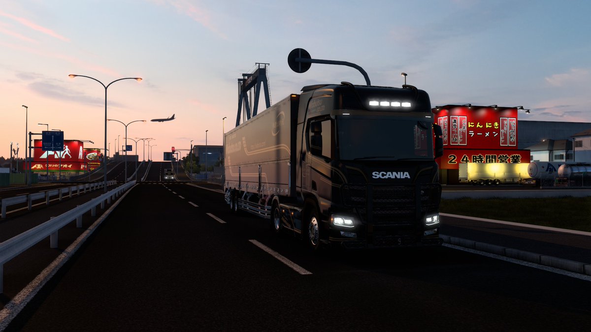 starforce1128's tweet photo. Wabutsu再現シリーズ
Modeling : 整備士さん
Skin : starforce1128
#ETS2 #wabutsu #SCANIA #ETS2jp
黒もカッコいいです😄
シンプルなデザインですが、各パーツにまたがるラインの位置合わせは苦労しました https://t.co/nYU4msD9ZX
