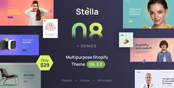 capacitywebs's tweet photo. Stella - New Multipurpose Shopify Theme OS 2.0 - RTL Support on Themeforest, 
https://t.co/FSL9AicmlA

Limited Time offer - Just $29 USD for now.

Demo URL: https://t.co/kzMTxPPhJM

#shopify #shopifystore #shopifypartner https://t.co/STBBSYUsMX
