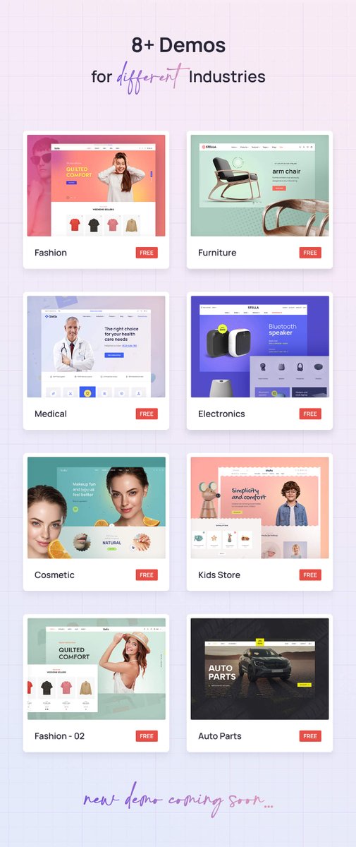 capacitywebs's tweet photo. Stella - New Multipurpose Shopify Theme OS 2.0 - RTL Support on Themeforest, 
https://t.co/FSL9AicmlA

Limited Time offer - Just $29 USD for now.

Demo URL: https://t.co/kzMTxPPhJM

#shopify #shopifystore #shopifypartner https://t.co/STBBSYUsMX