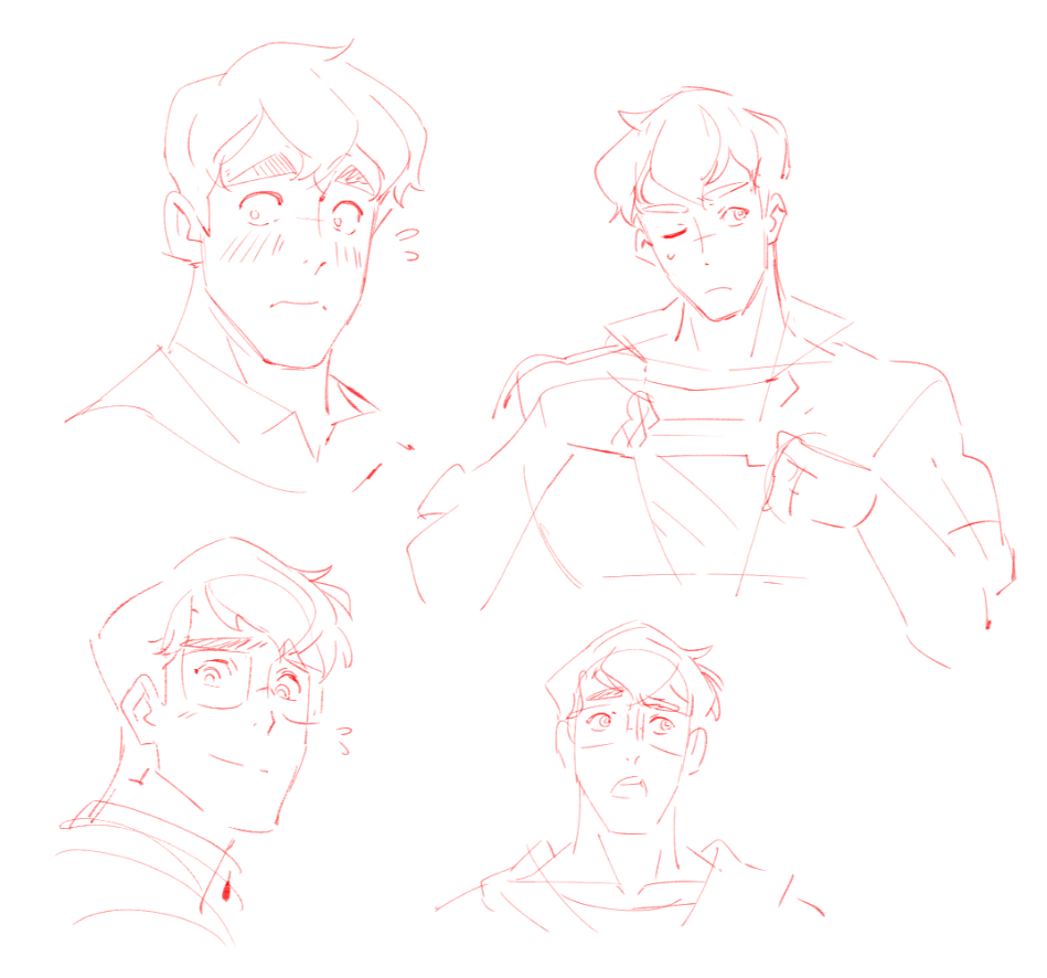 god its been so long since ive drawn clark haha #rkgk