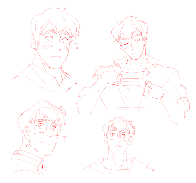 god its been so long since ive drawn clark haha #rkgk