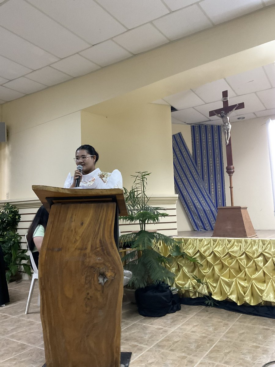 usl_seniorhigh's tweet photo. Happening Now: The newly elected president for the school year 2023-2024 delivering her presidential speech. https://t.co/CDlJvyooSM