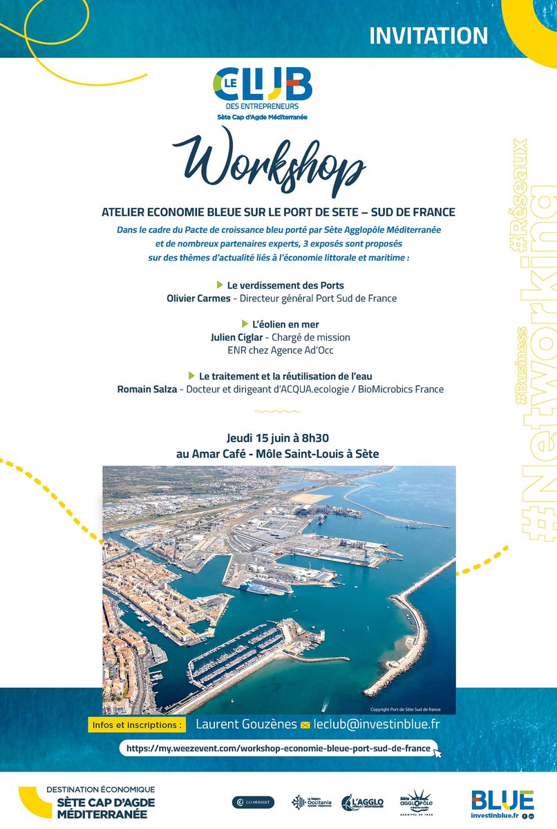 Port De Sete (@portdesete) on Twitter photo Intervention d’Olivier Carmes Directeur Général du <a href="/PortdeSete/">Port De Sete</a> sur les actions de la transition énergétique du port, lors du 1er atelier économique bleu du Port de Sète - Sud de France par l’agence Blue Invest #economiebleue #developpementdurable #smartport Intervention d’Olivier Carmes Directeur Général du <a href="/PortdeSete/">Port De Sete</a> sur les actions de la transition énergétique du port, lors du 1er atelier économique bleu du Port de Sète - Sud de France par l’agence Blue Invest #economiebleue #developpementdurable #smartport