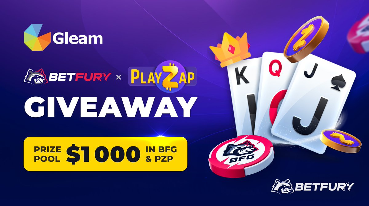 betfury_gaming's tweet photo. #BetFury x @PlayZapGames partnership
🥳Join $1 000 #Giveaway🥳

👉https://t.co/k2hp0lkKuZ
Let's celebrate this amazing partnership🥂

Hit the Giveaway
📅15 - 18.06 | 80 winners
The prize pool will be paid in #BFG and #PZP.
🎮What's your favorite computer game? Write below↓ https://t.co/UUDDLQykY5